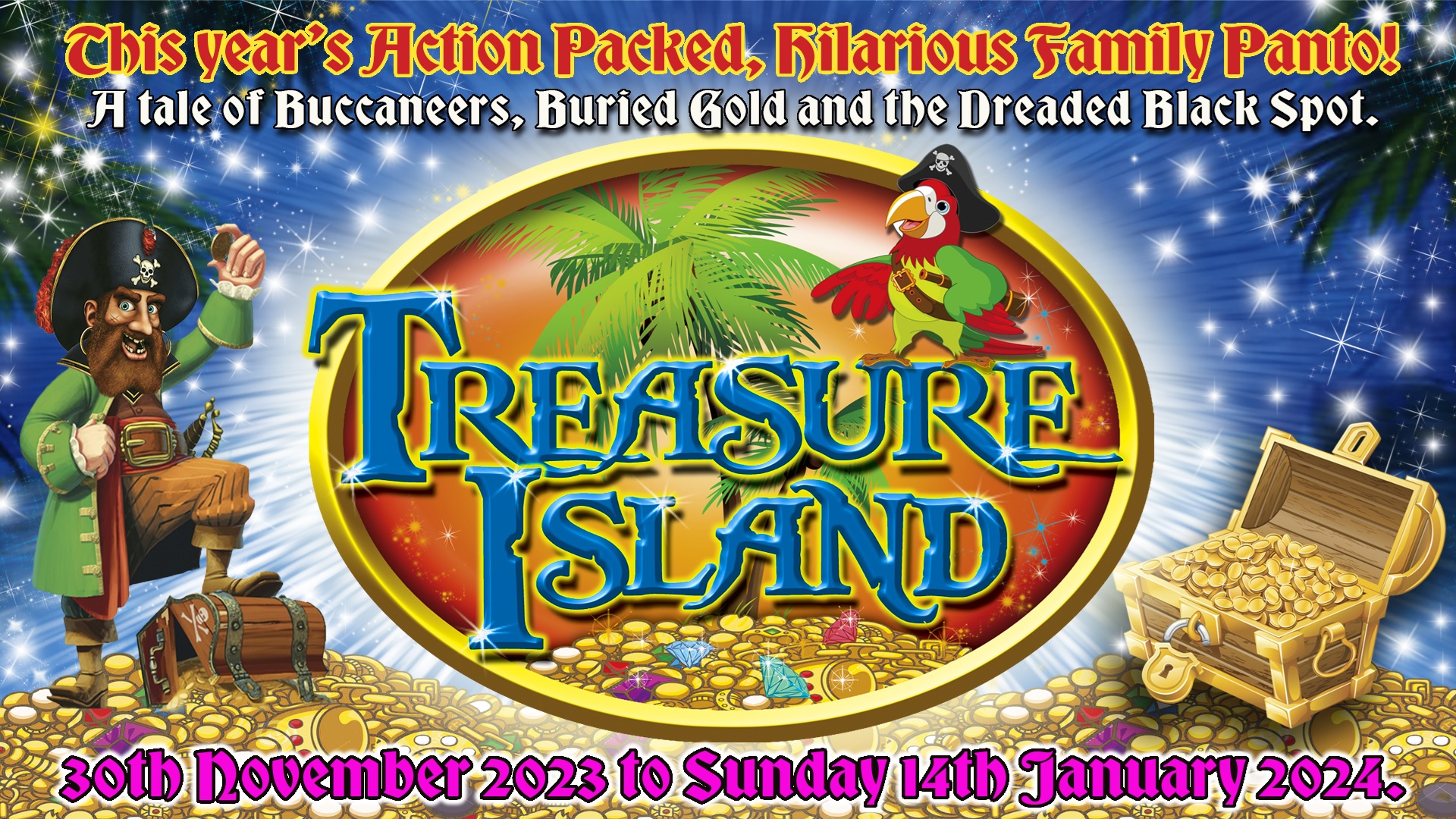 The Magical Adventure to Treasure Island @ The Pavilion Theatre, Glasgow