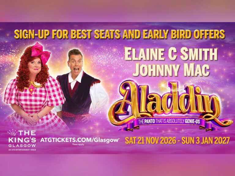 Aladdin (Pantomime) @ Kings Theatre Glasgow
